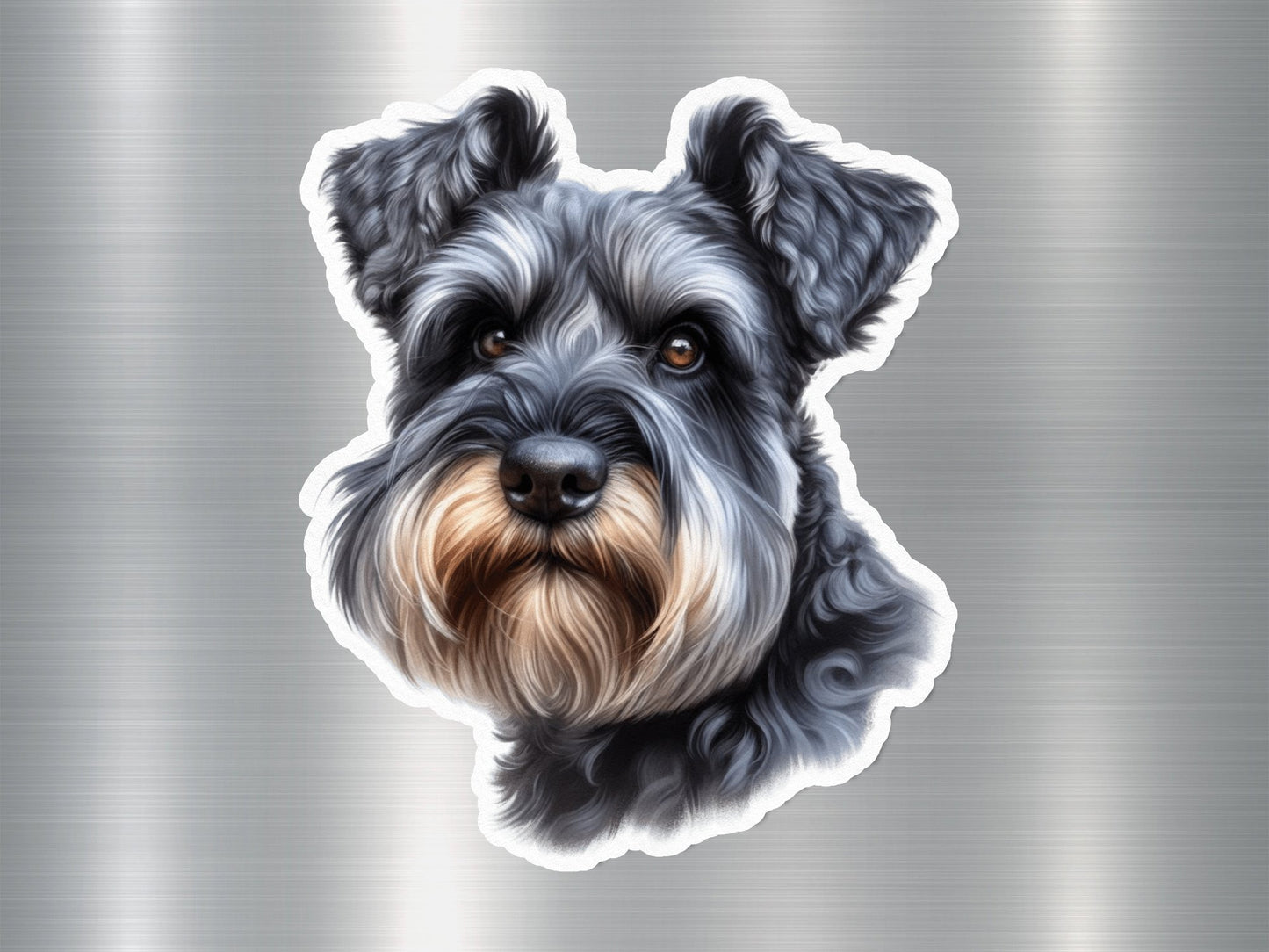 Mini Schnauzer Cutie Dog Sticker