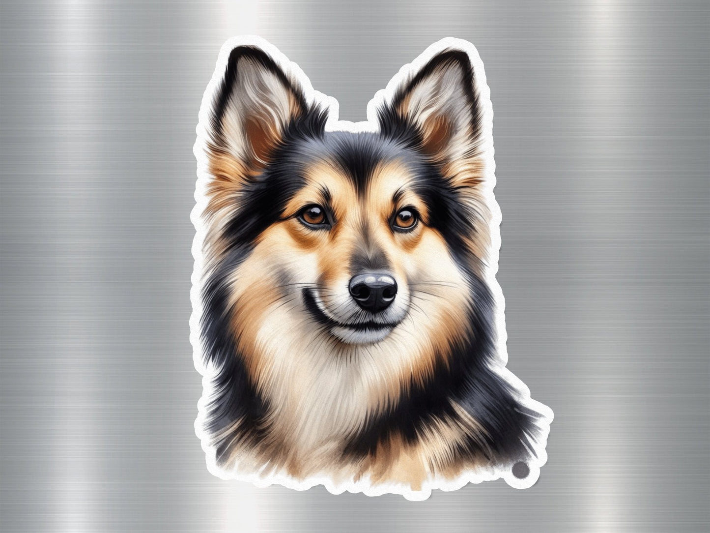 Shepherd Collie Mix Dog Sticker