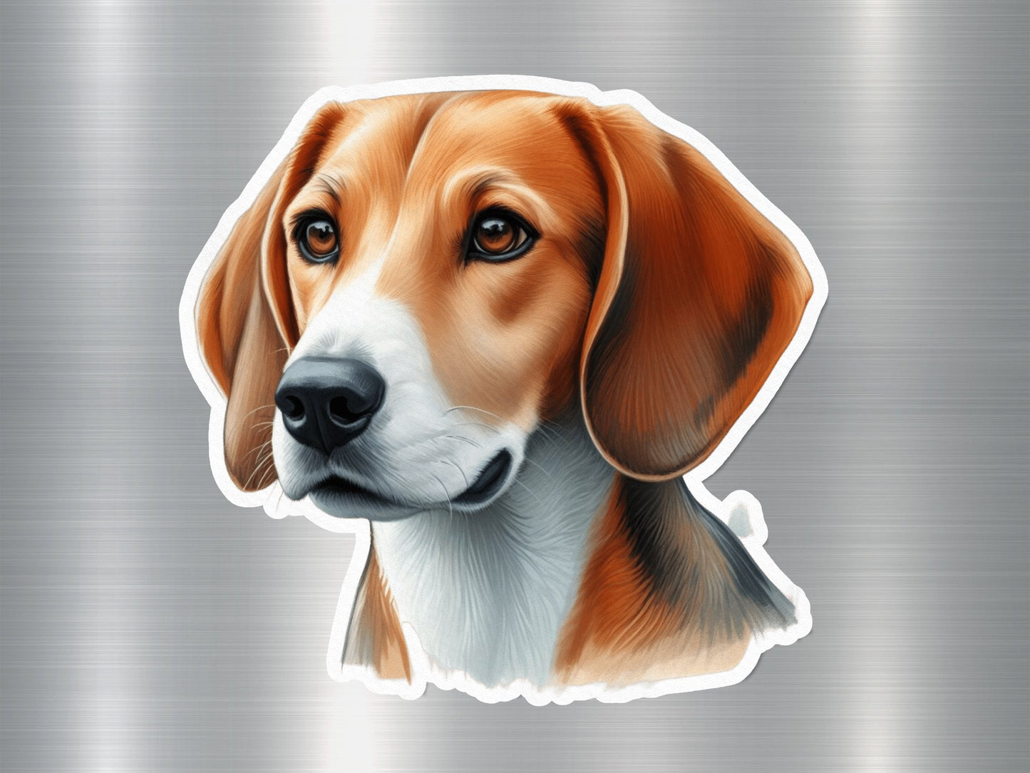 Beagle Playful Dog Sticker