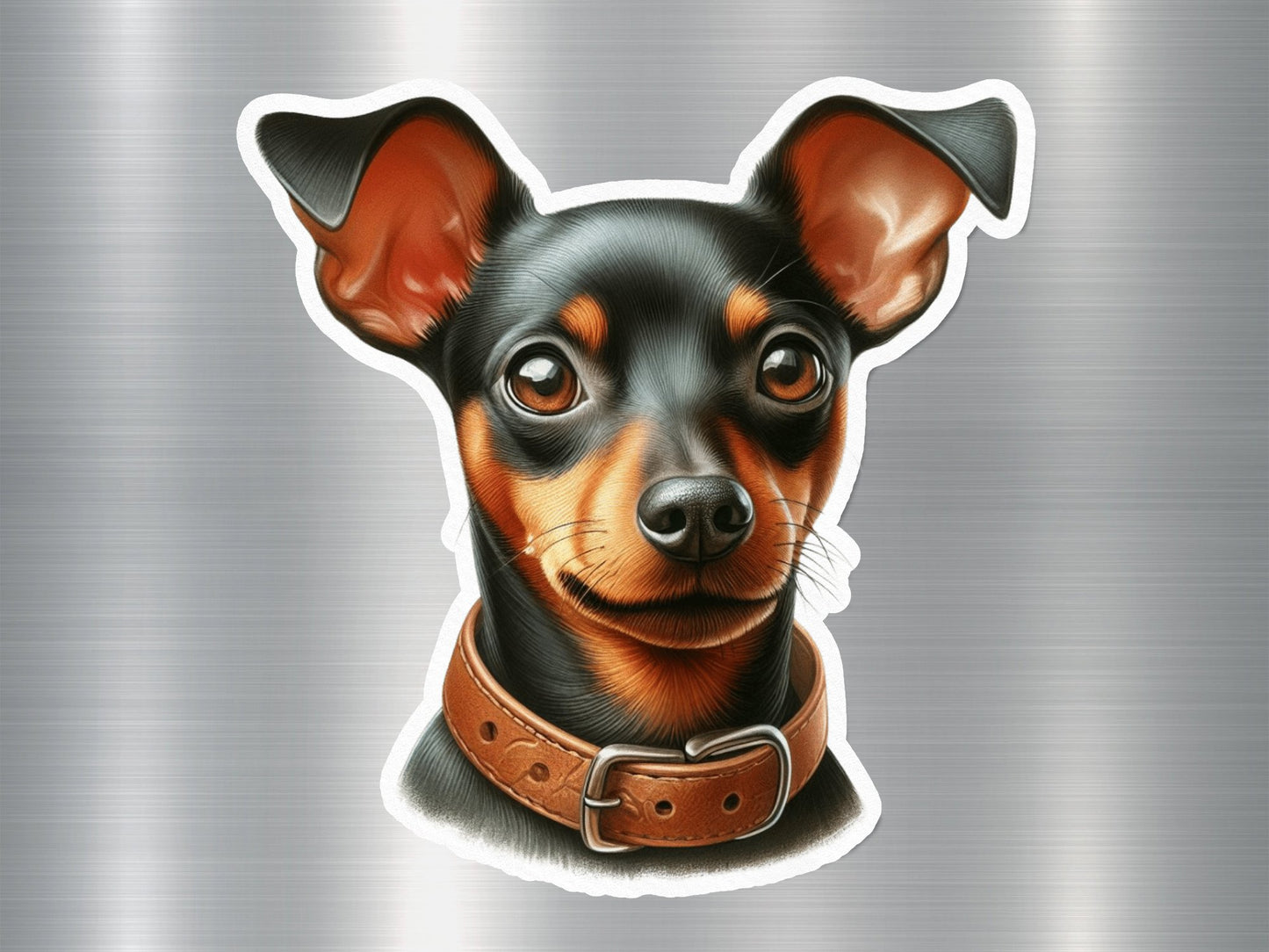 Miniature Pinscher Dog Sticker