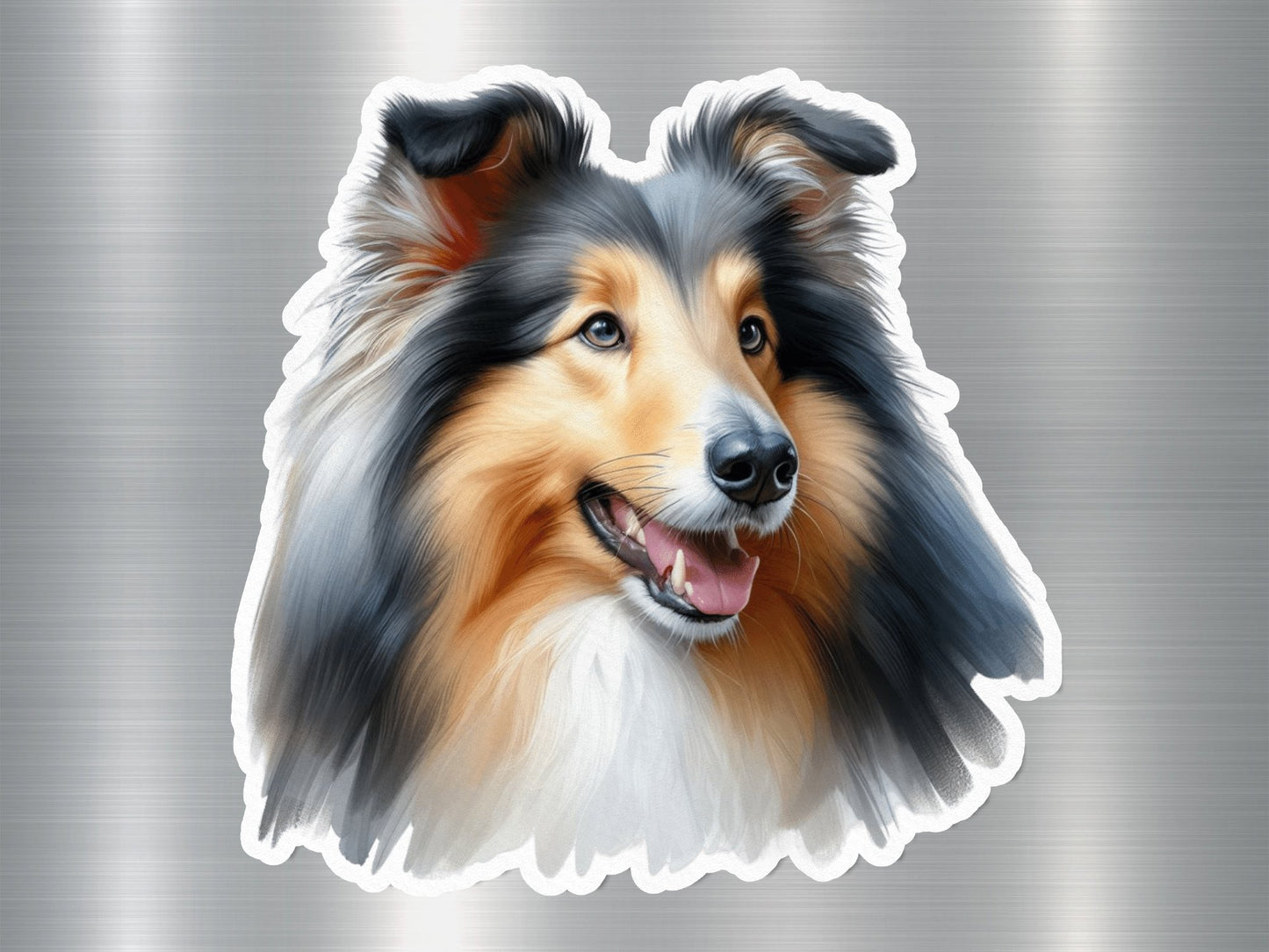 Collie Charm Dog Sticker