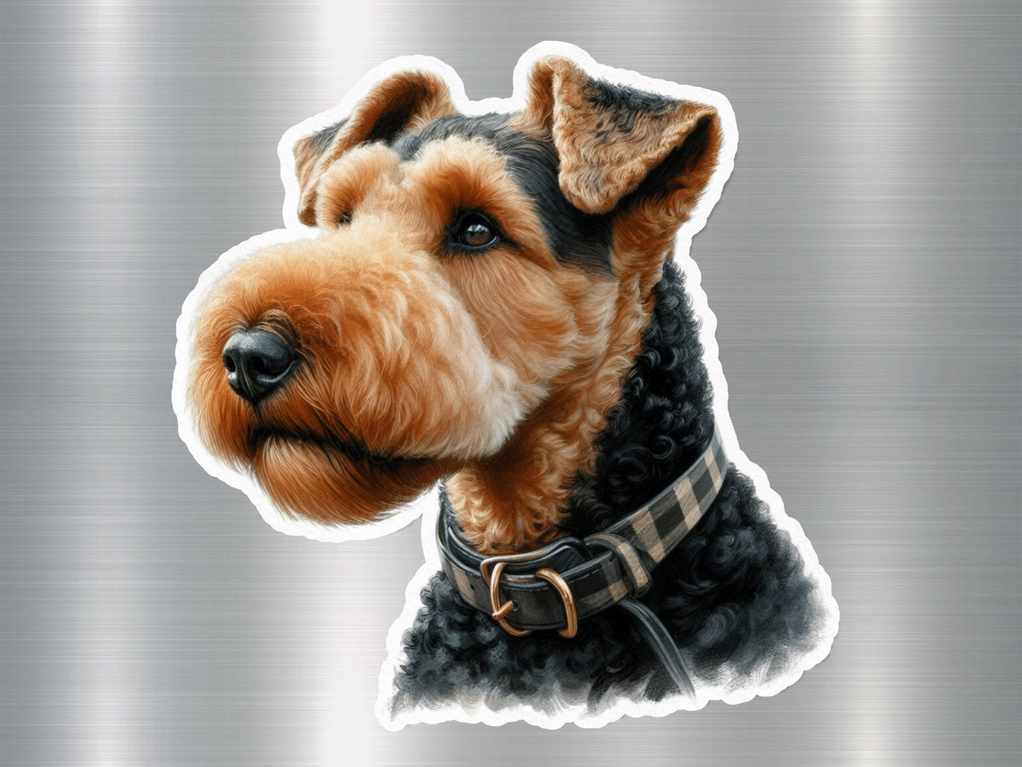 Airedale Terrier Charisma Dog Sticker