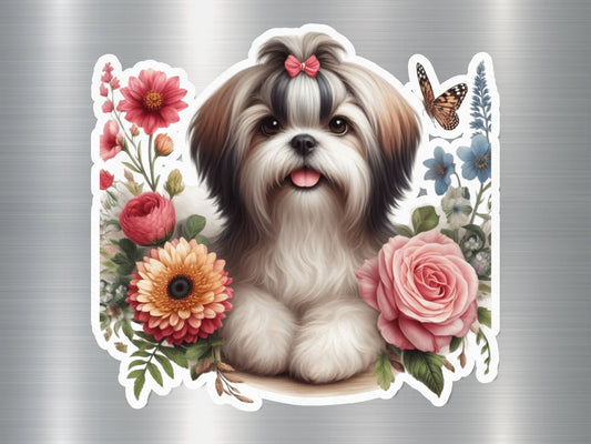 Puppy Paradise Dog Sticker