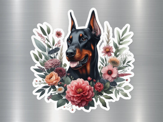 Doberman Dream Dog Sticker