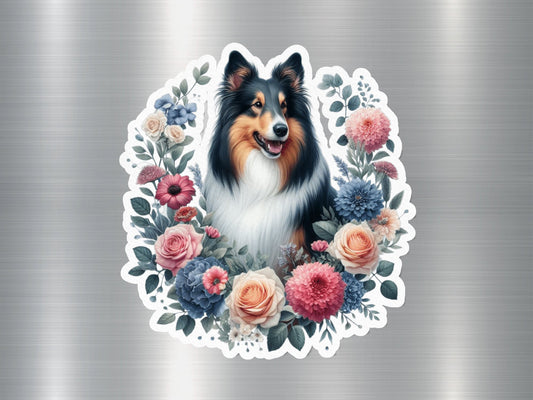 Petal Princess Dog Sticker