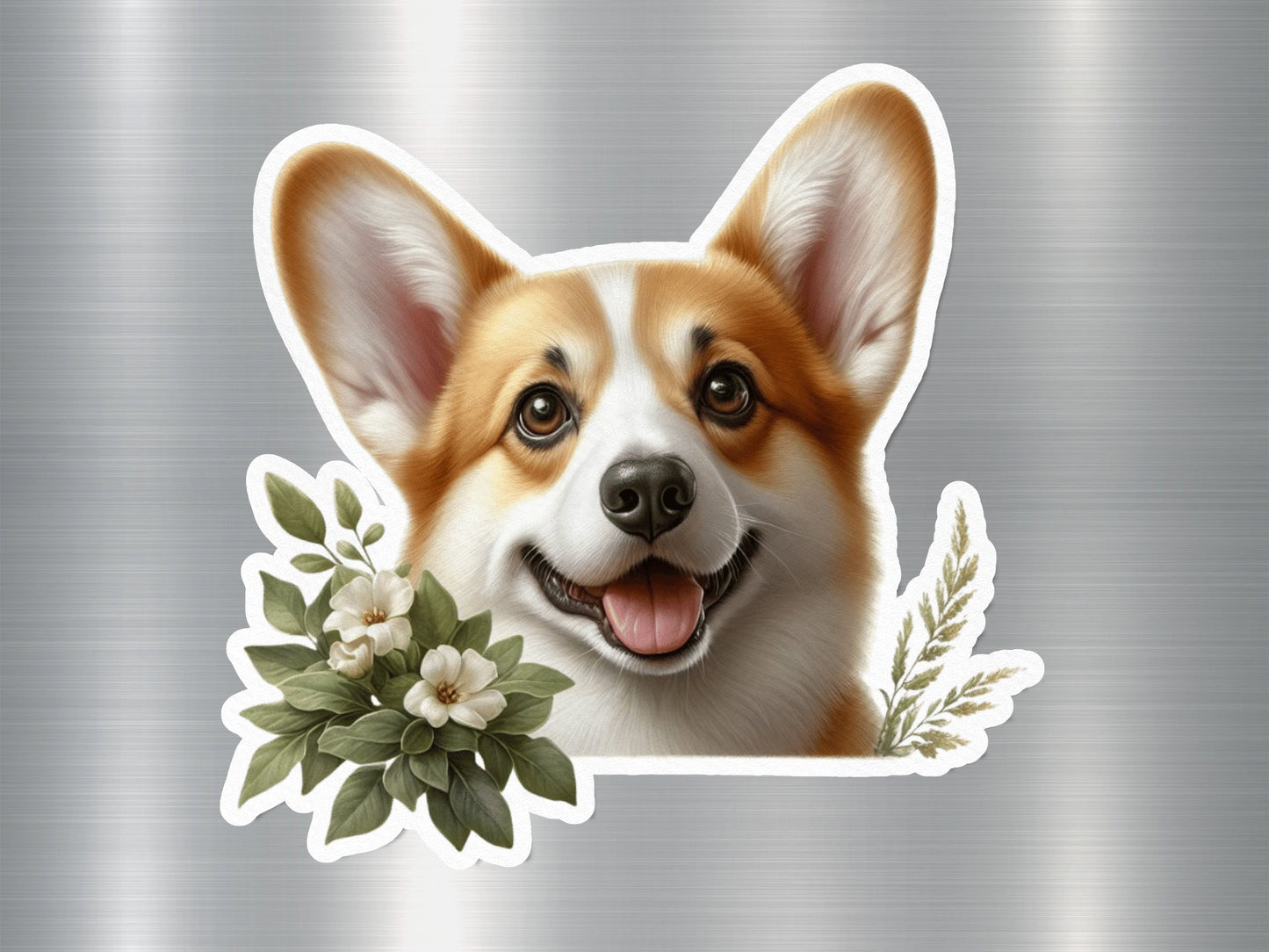 Corgi Charm Dog Sticker