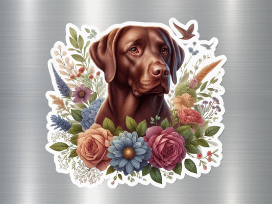 Labrador Love Dog Sticker