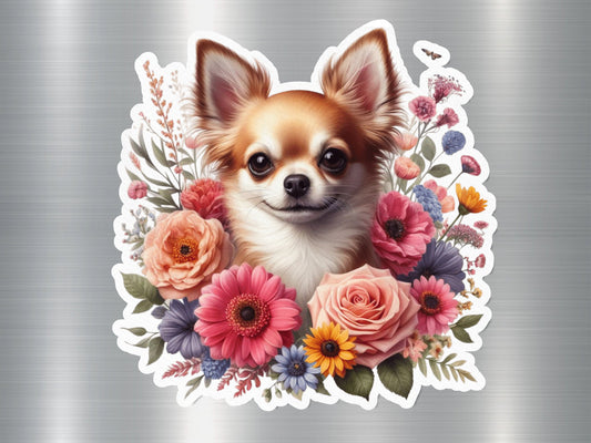 Chihuahua Delight Dog Sticker