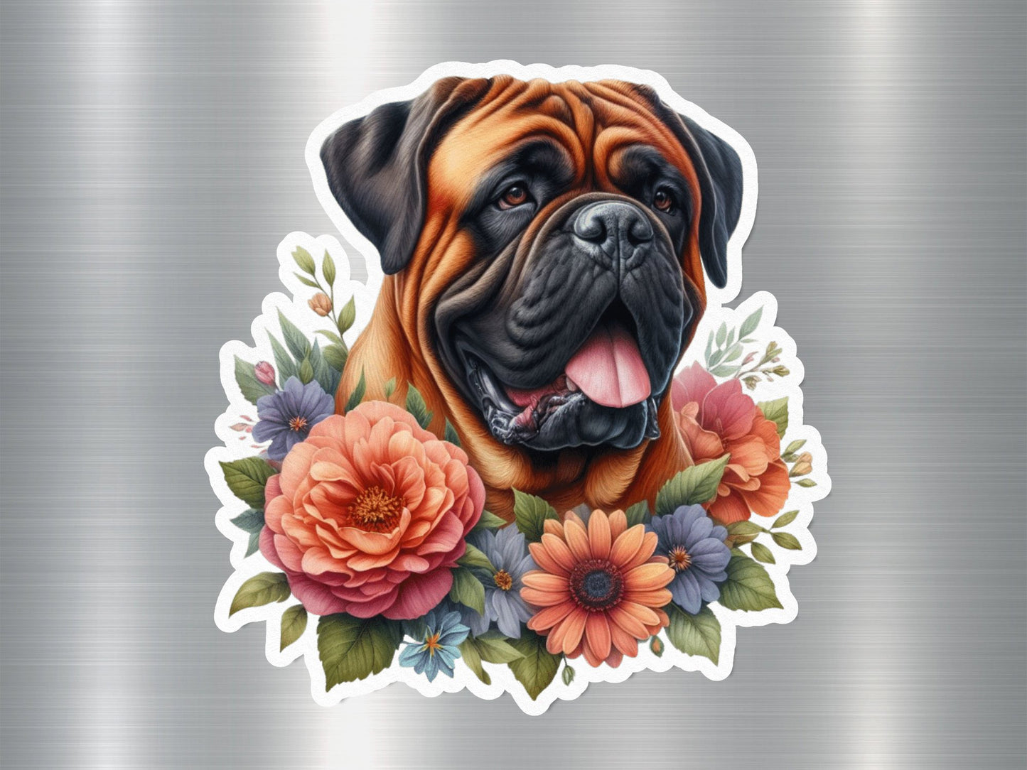 Bullmastiff Charm Dog Sticker