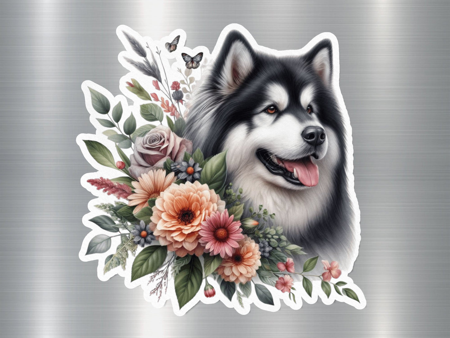 Malamute Magic Dog Sticker