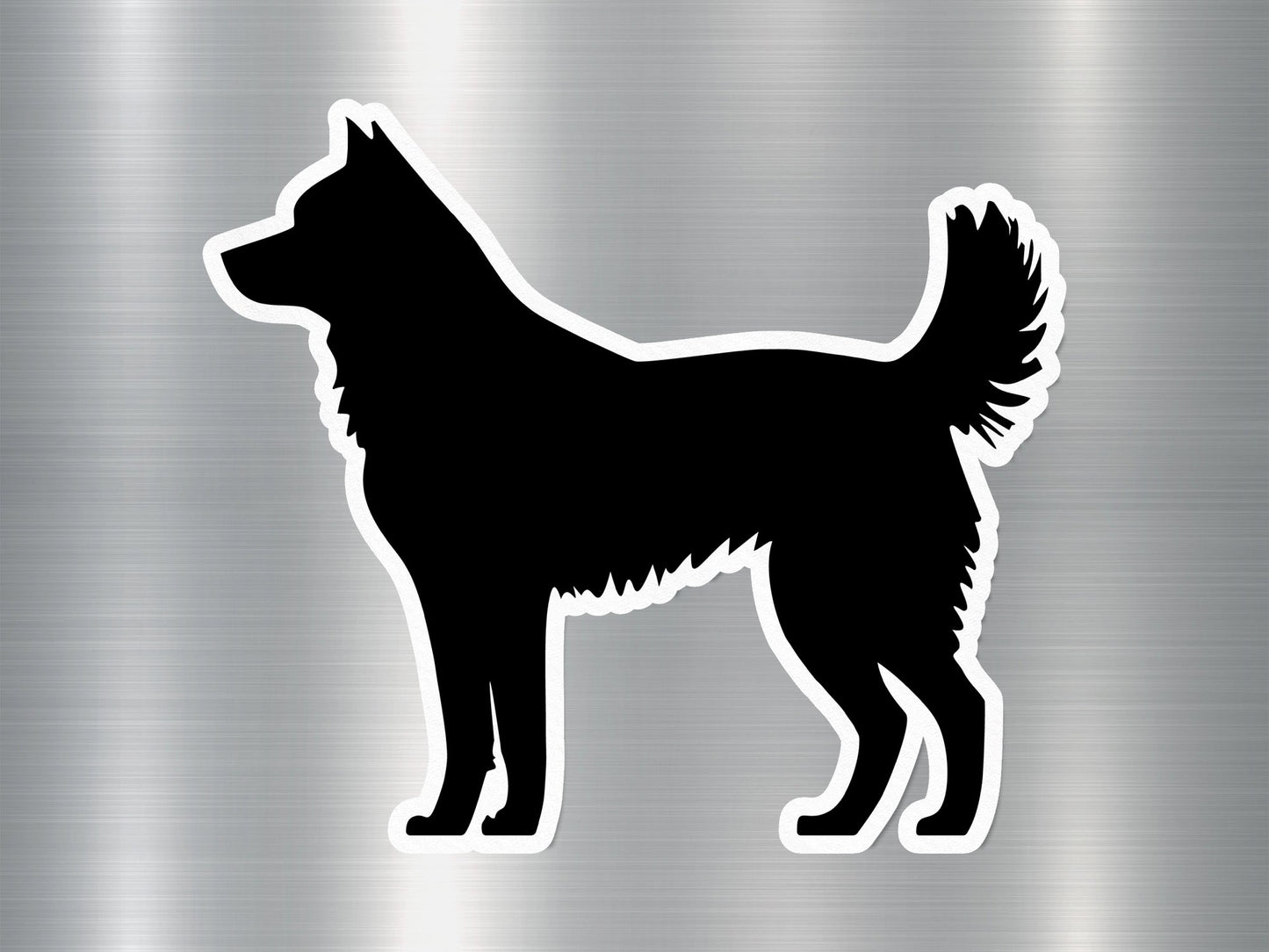 Happy Hound Dog Sticker