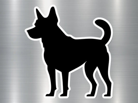 Wholesale Black Merle Beauty Dog Sticker
