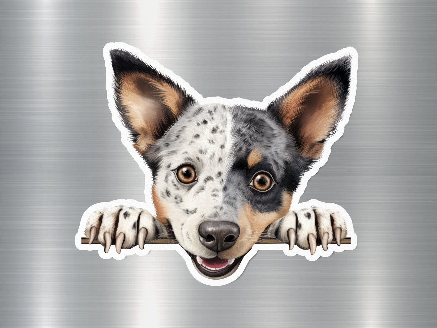 Spotted Sensation Dog Sticker