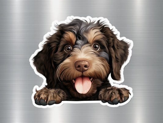 Cockachon Charm Dog Sticker