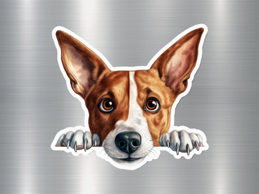 Rat Terrier Charm Dog Sticker