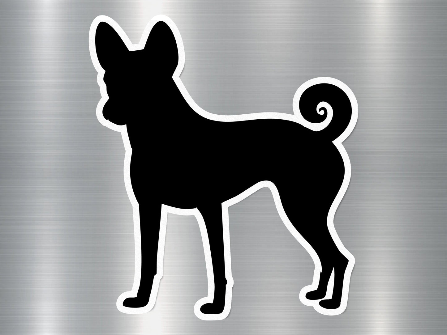 Feisty Friend Dog Sticker