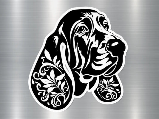 Basset Delight Dog Sticker