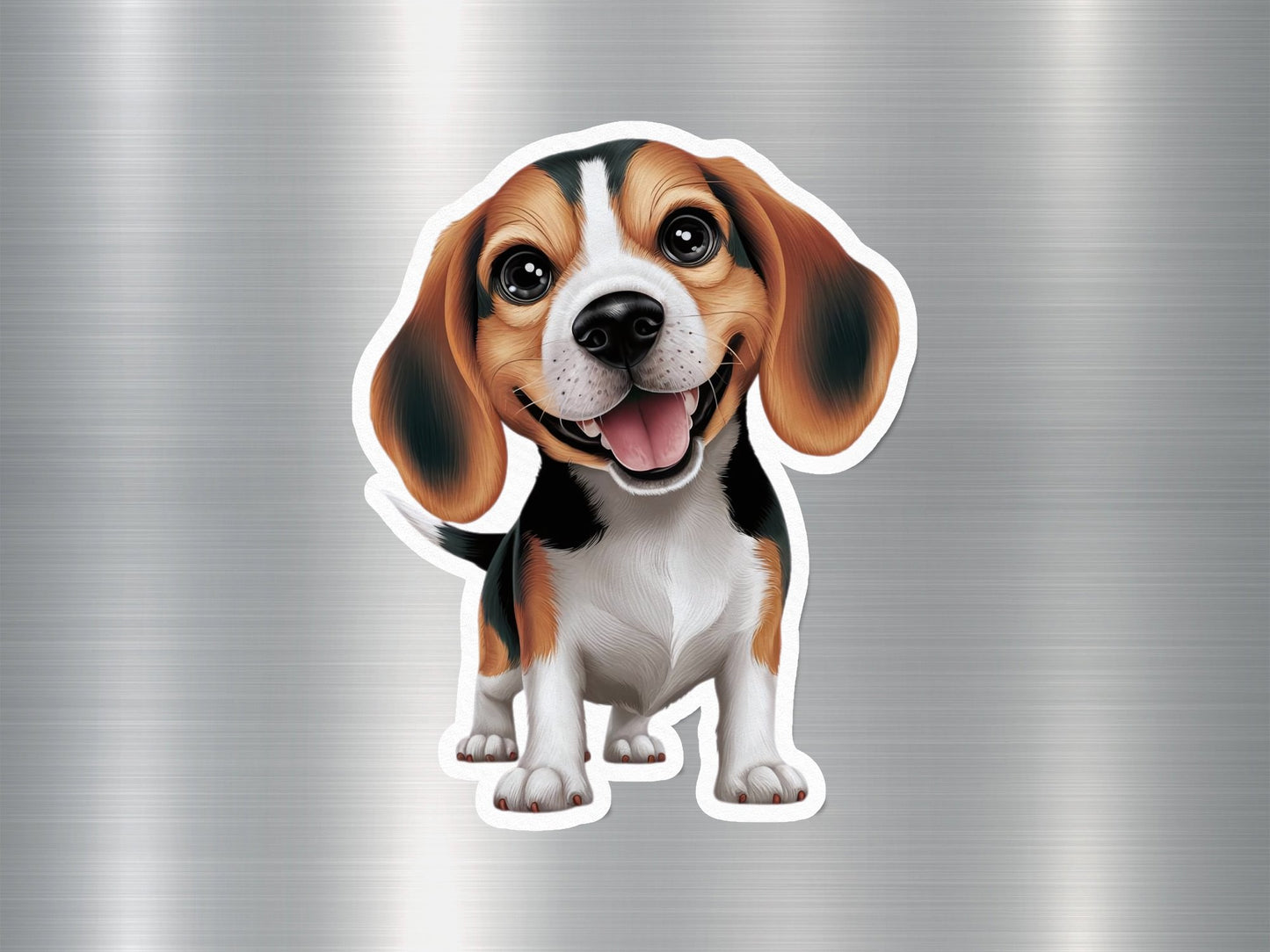 Beagle Beauty Dog Sticker