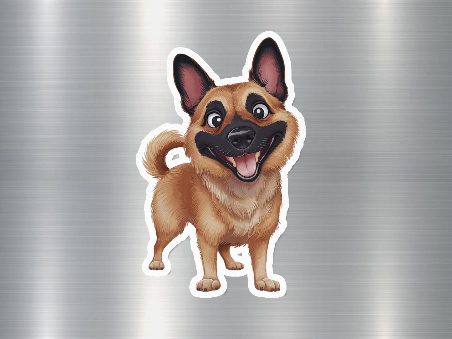 Belgian Malinois Puppy Dog Sticker