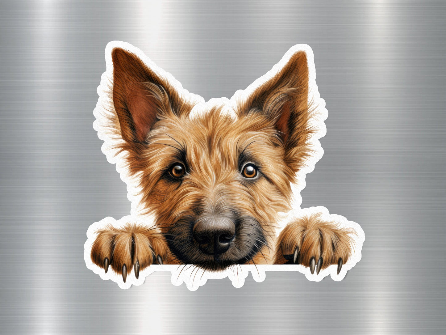 Shepherd Face Dog Sticker