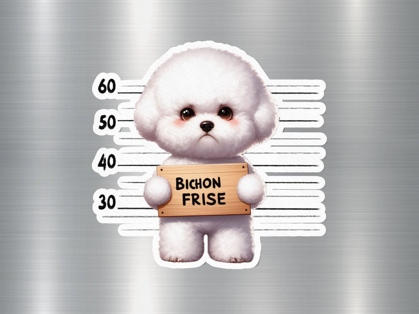 Bichon Frise Cutie Dog Sticker