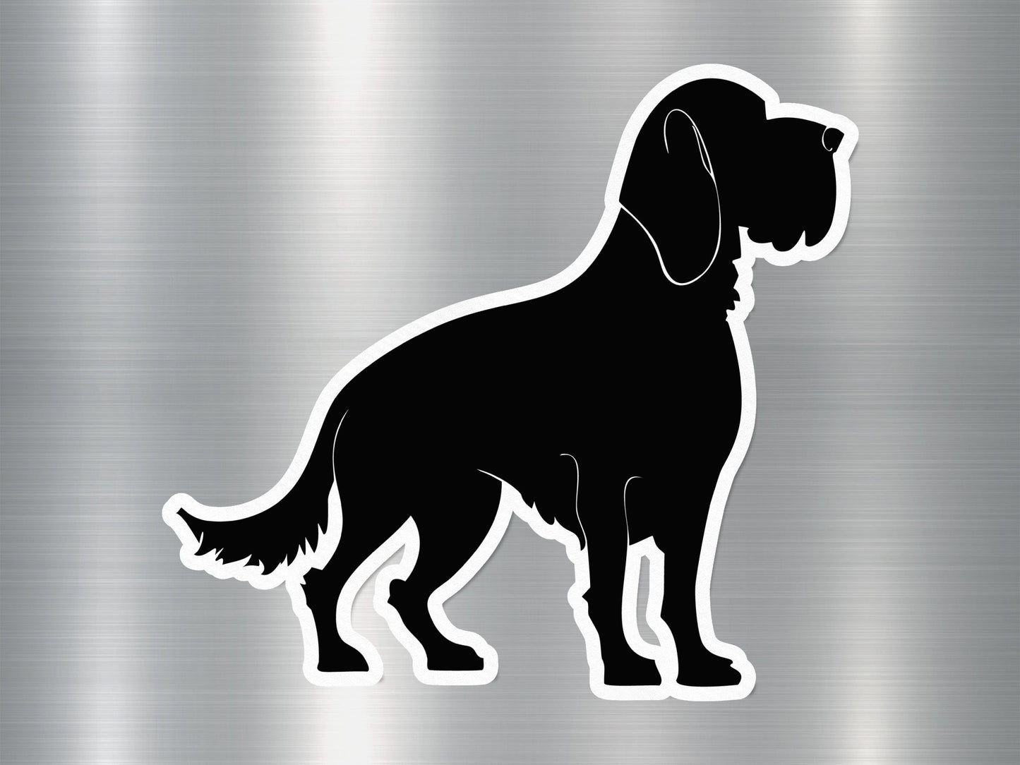 Pointer Silhouette Dog Sticker