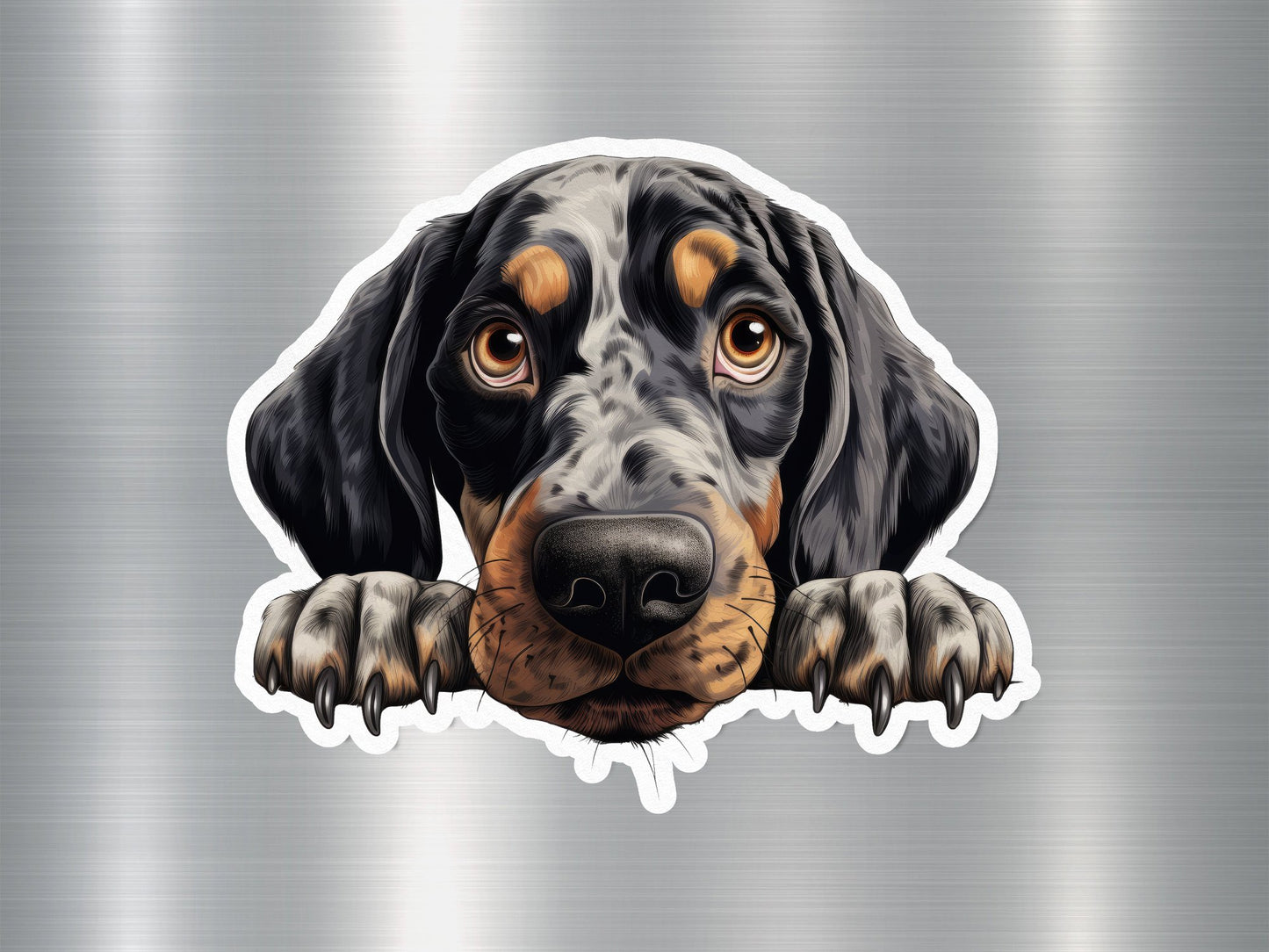 Bluetick Coonhound Dog Sticker