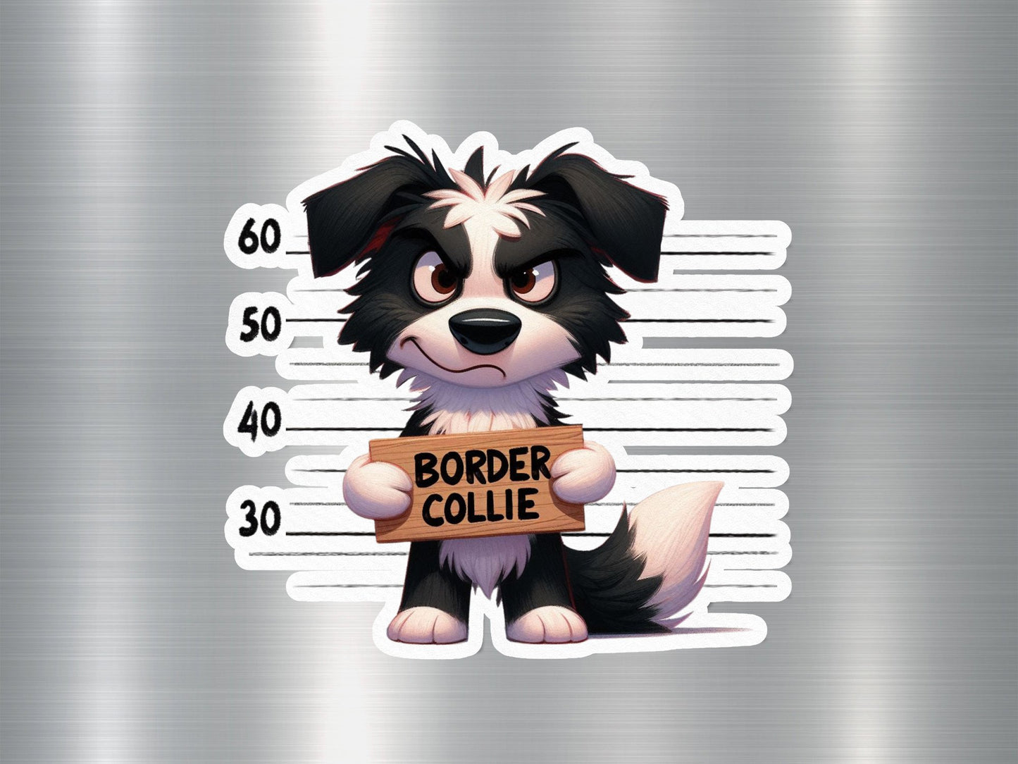 Border Collie Cutie Dog Sticker