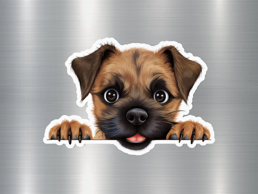 Border Terrier Cutie Dog Sticker