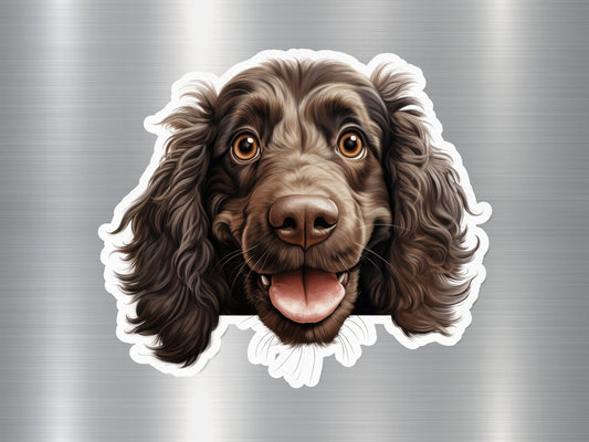 Spaniel Smile Dog Sticker