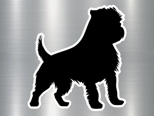 Affenpinscher Silhouette Dog Sticker