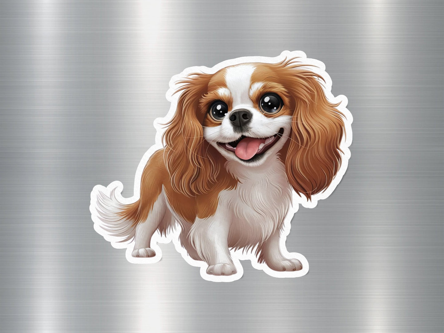 Cavalier King Charles Spaniel Dog Sticker