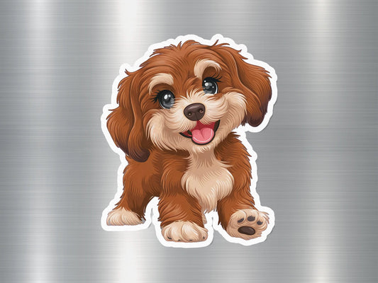 Happy Herder Dog Sticker