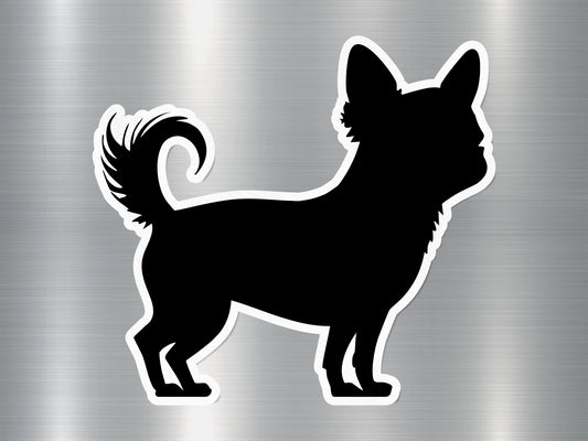 Chihuahua Silhouette Dog Sticker