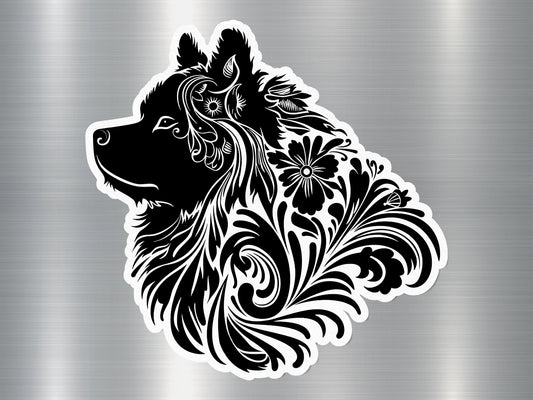 Fluffy Friend Dog Sticker