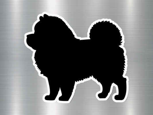 Fluffy Face Dog Sticker