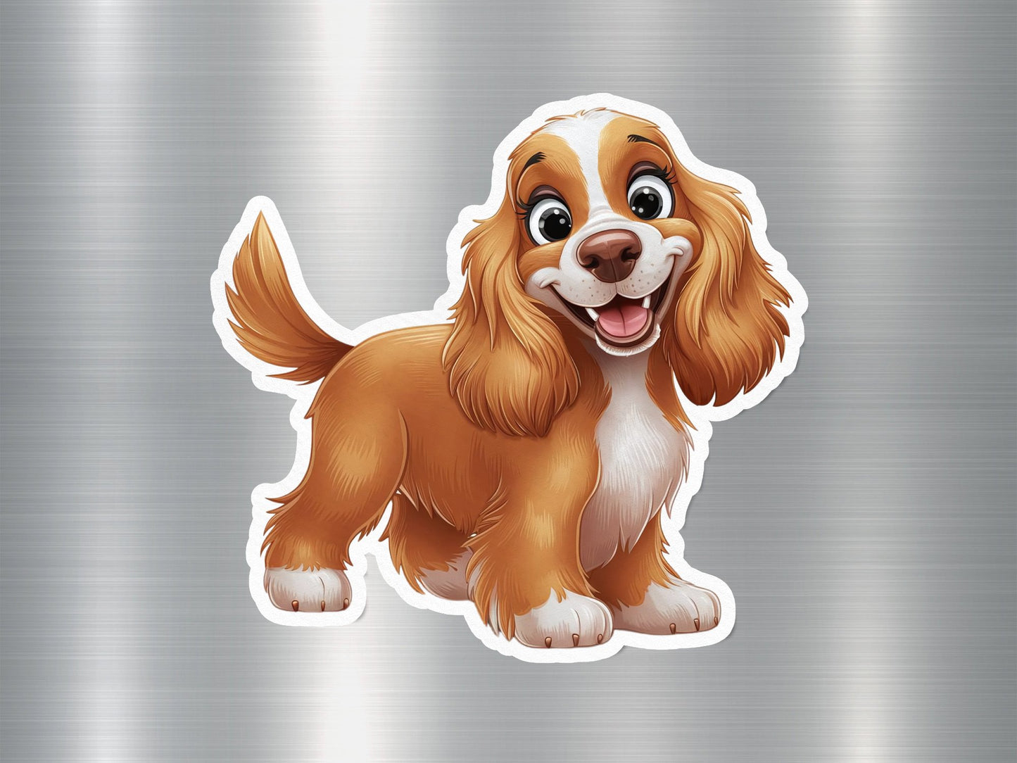 Lady, the Tramp Dog Sticker