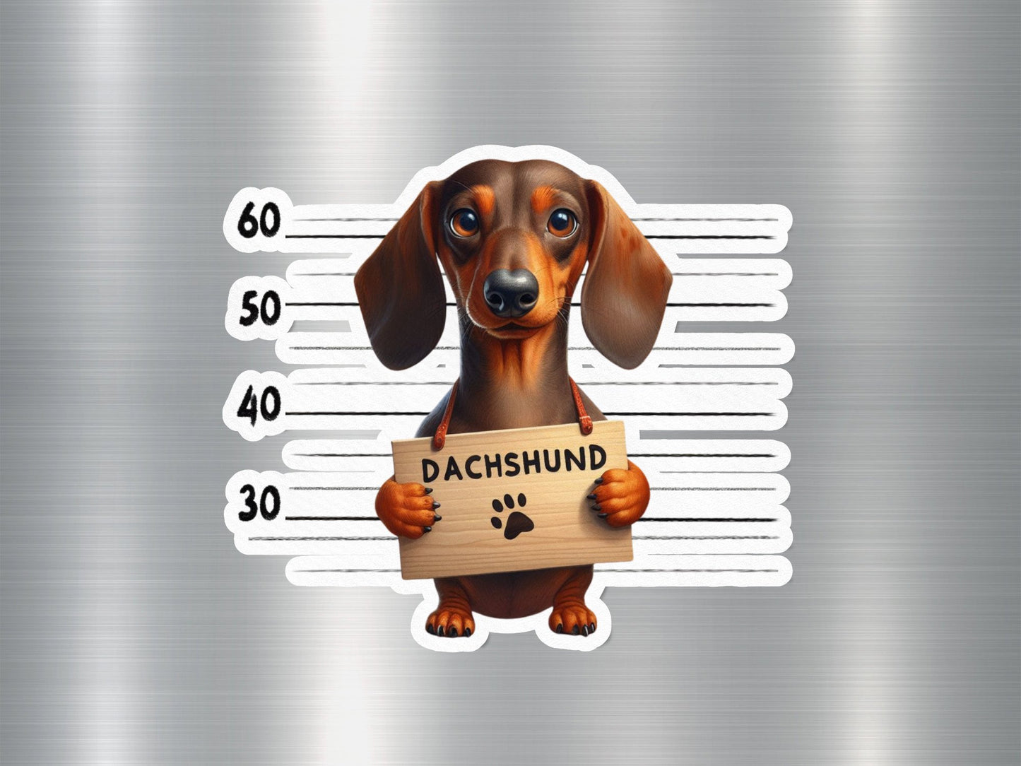 Wiener Wonder Dog Sticker