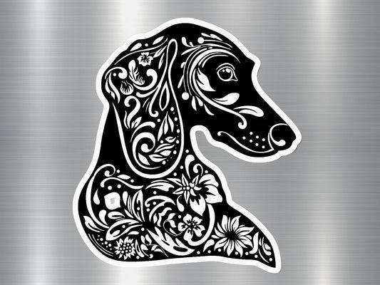 Miniature Dachshund Charm Dog Sticker