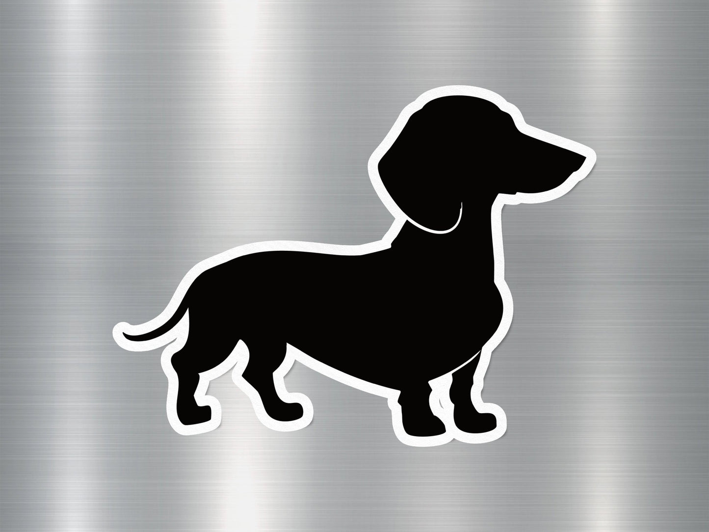 Black and Tan Beauty Dog Sticker