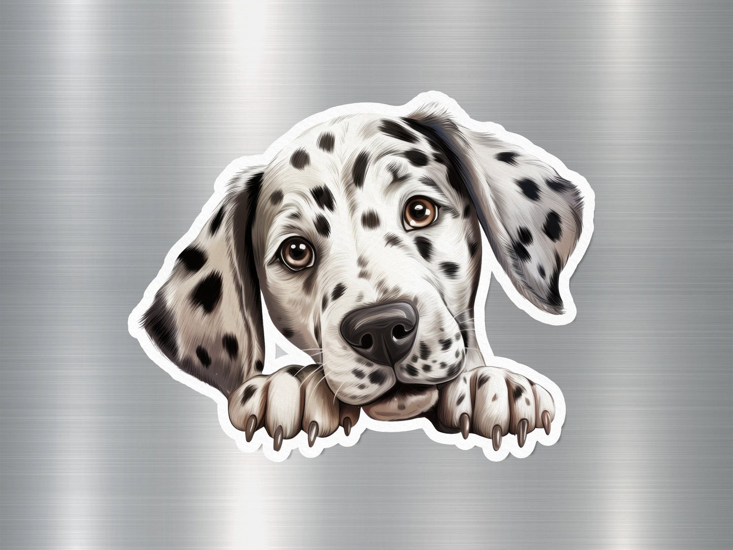 Dalmatian Delight Dog Sticker