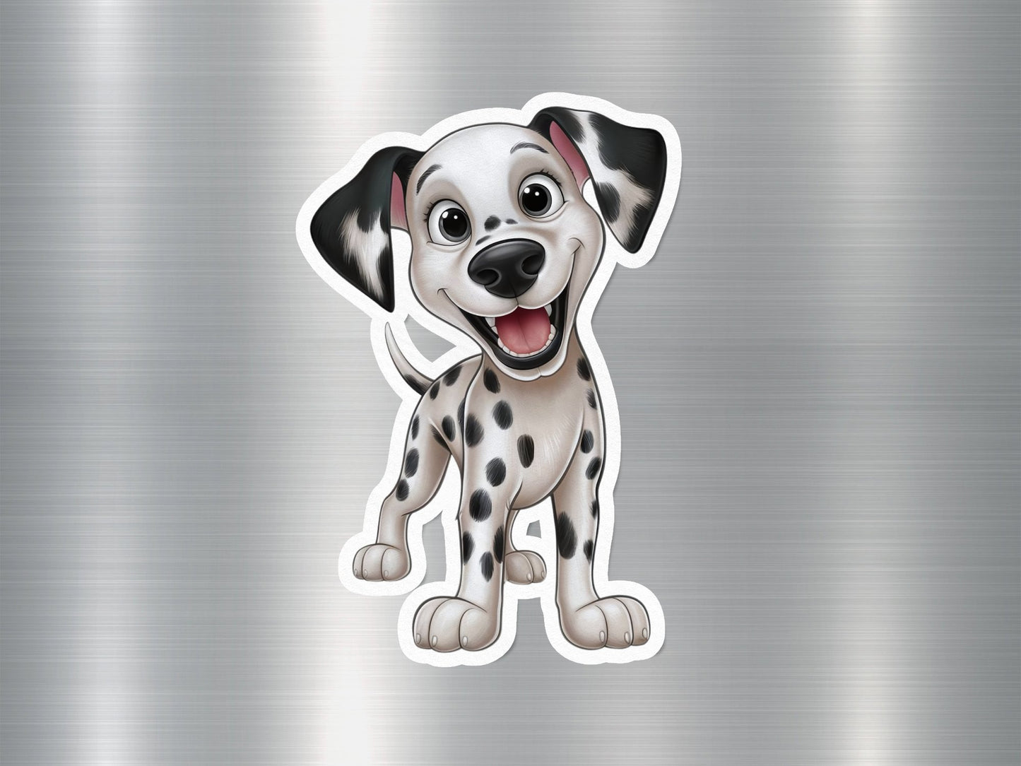 Spotted Sensation Dog Sticker