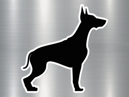 Mini Pin Magic Dog Sticker