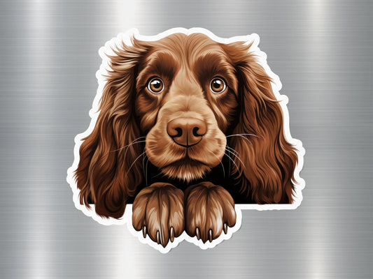 Sussex Spaniel Charm Dog Sticker