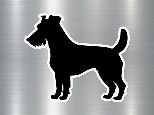 Curly-Coated Cutie Dog Sticker