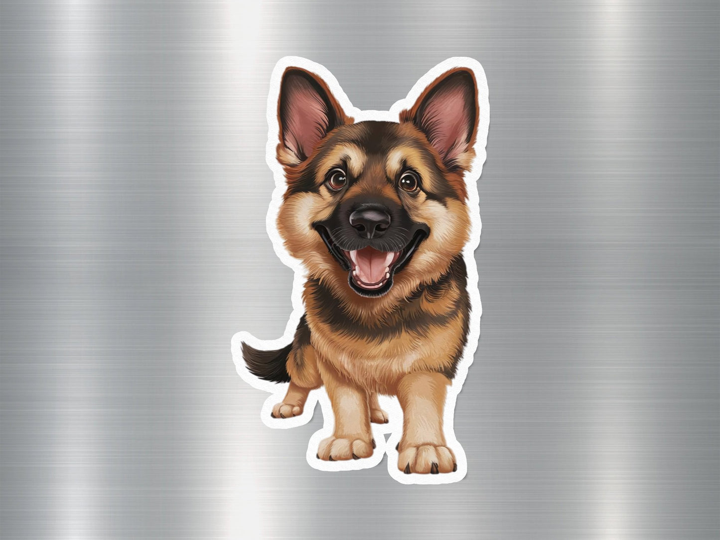 German Shepherd Pride Dog Sticker