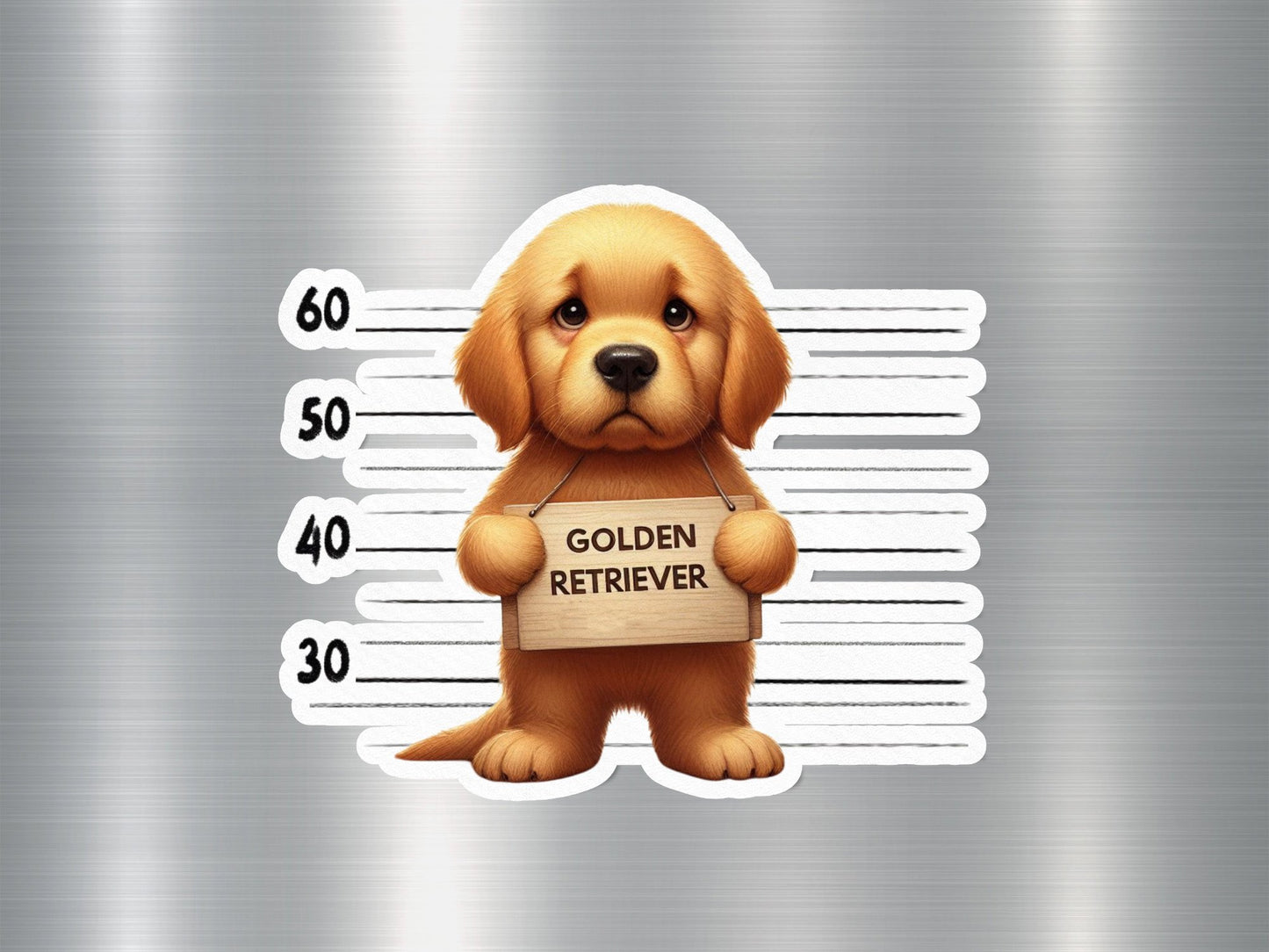 Sad Sack Spaniel Dog Sticker