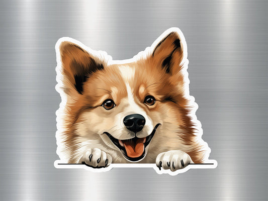 Corgi Charm Dog Sticker