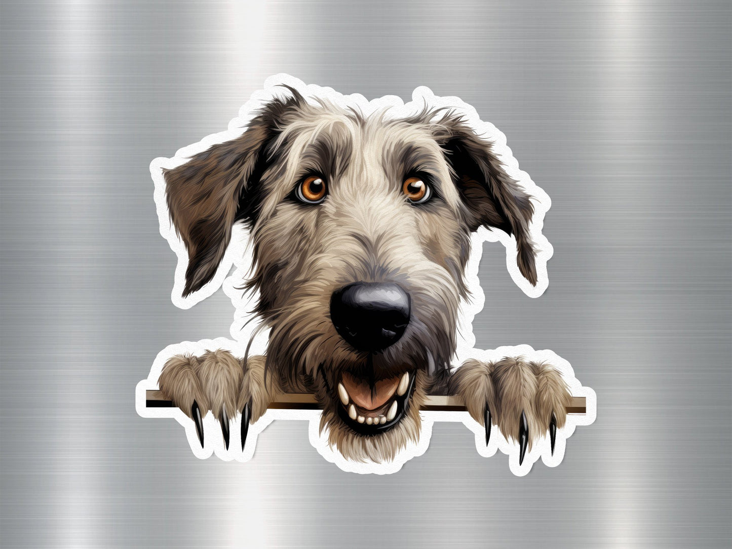 Scottish Deerhound Dog Sticker