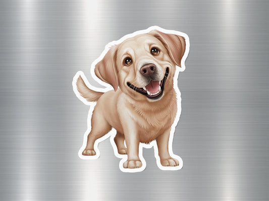 Cute Grumpy Dog Sticker